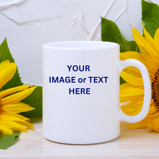 Customized Ceramic Mug, (11oz)