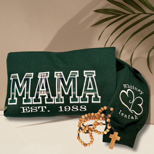 Embroidered MAMA Sweatshirts